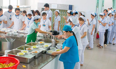 Cung cấp suất ăn cho các bệnh viện theo yêu cầu