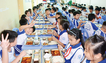 Cung cấp suất ăn tại chỗ cho các trường học, trường mầm non